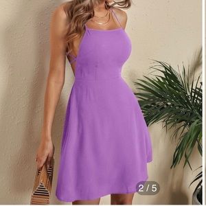 Purple Dress from Shein